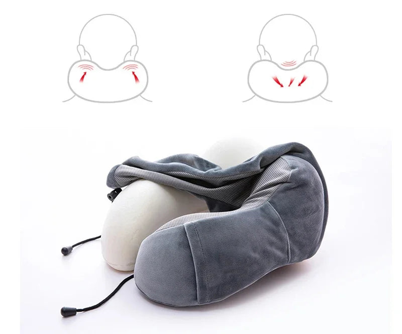 U Shaped Travel Pillow Neck Support Cushion for Travel