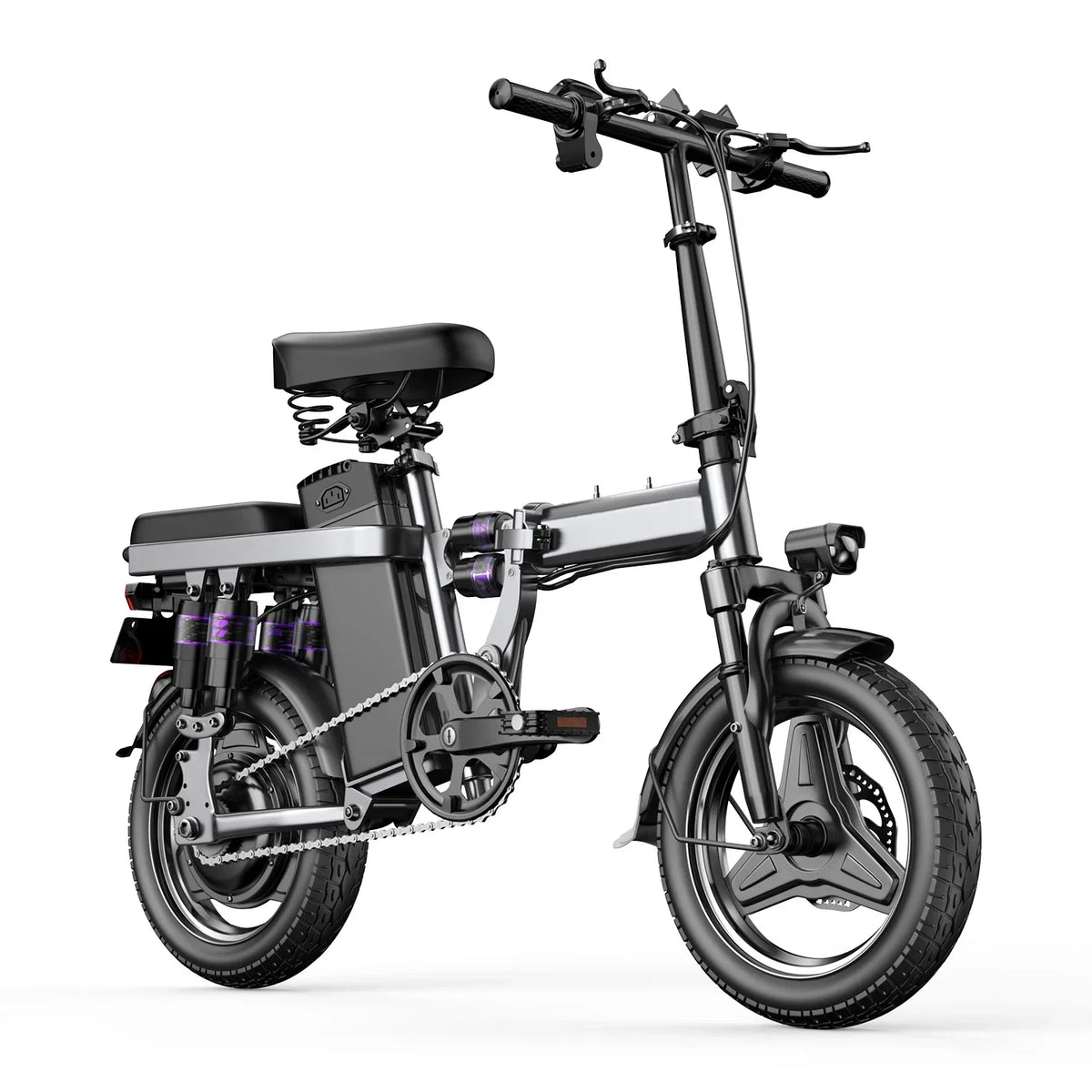 400W Motor 48V 30AH Electric Bike Safe Comfort