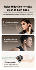 MINISO MS105 Bluetooth Earphone In-Ear Earbuds Soft Earbuds Wireless Headphones Waterproof IPX5
