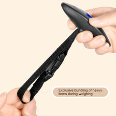 40kg/100g Portable Luggage Scale High Precision Travel Digital Hanging Scales With Webbing belt LCD Digital Electronic Luggage