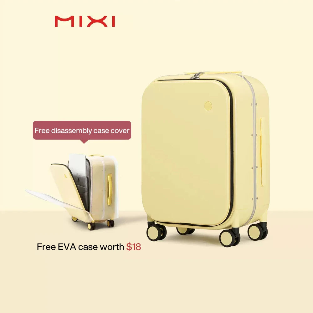 Aluminum Frame Carry On Rolling Luggage Suitcase