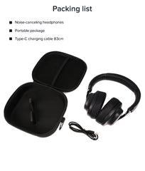 Noise-cancelling wireless Bluetooth headphones stereo 5.3 headphones high-quality wireless headphones Hifi sound effect headphon
