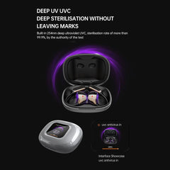 144 Languages Translator Earbuds Bluetooth-Compatible 5.4 Real Time Translation Earbuds Translation Earphone for Travel Business