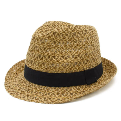 Summer Linen Sun Hat for Men and Women for Beach Travel