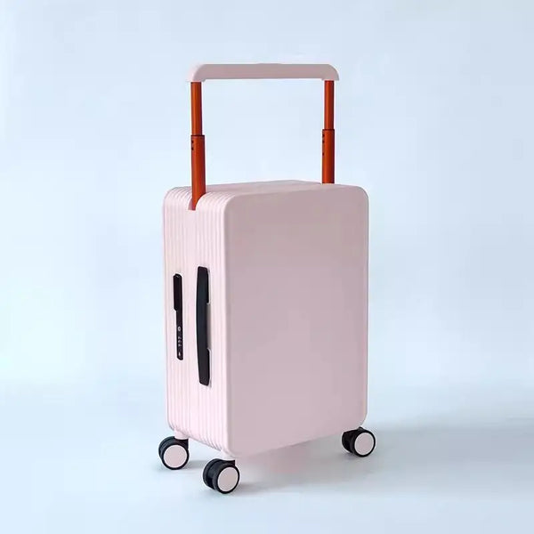 Wide pull suitcase, women's pull suitcase, men's travel suitcase, checked in box, 20 inches 24 inches boarding case, checked in