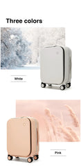 Mixi Patent Design Aluminum Frame Suitcase Carry On Rolling Luggage Beautiful Boarding Cabin 18 20 24 Inch M9260
