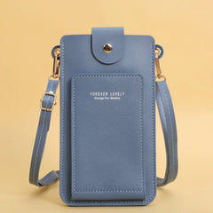Multi-functional Cell Phone Touch Screen Clutch Bag Women's Wallet Large Capacity Travel Card Holder Passport Holder