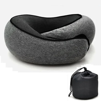 Memory Foam Travel Neck Pillow U Shaped Support Cushion