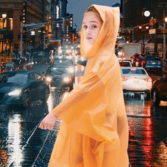 1pcs Disposable Raincoat Children Raincoat Outdoor Travel Raincoat  Portable Rainwear Camping Hiking Travel Accessories