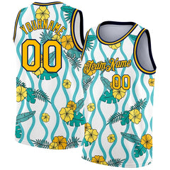 Summer Vacation Casual Vest For Men Custom Name Personality Hawaiian Style Sleeveless T-shirt Trend Streetwear Novel Tank Top