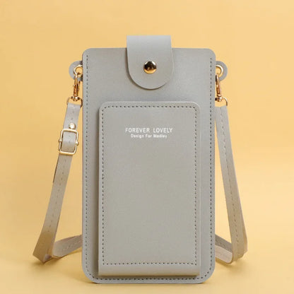 Multi-functional Cell Phone Touch Screen Clutch Bag Women&