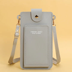 Multi-functional Cell Phone Touch Screen Clutch Bag Women's Wallet Large Capacity Travel Card Holder Passport Holder