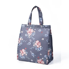 Waterproof Foldable Handheld Lunch Insulated Bag, Aluminum Foil Insulated Large-capacity Storage Lunch Box, Bento Bag