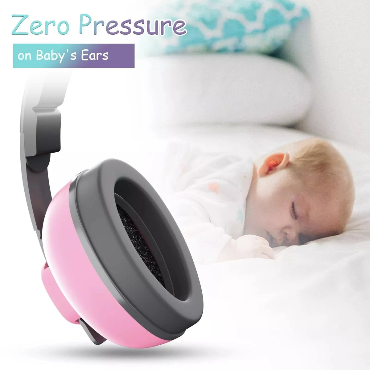 Adjustable Baby Noise Cancelling Hearing Protection Earmuffs