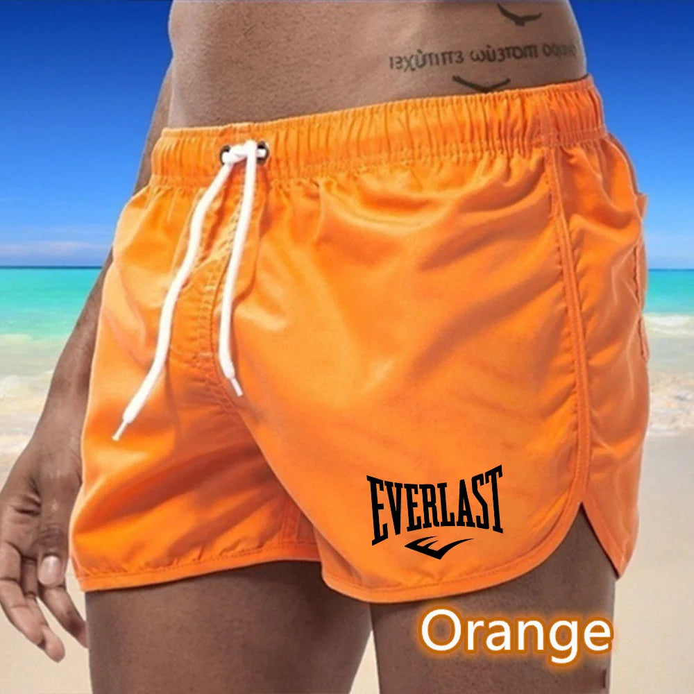 Mens Beach Swim Shorts Quick Dry Summer Swimwear Fashion