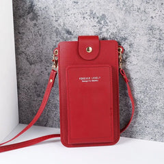 Multi-functional Cell Phone Touch Screen Clutch Bag Women's Wallet Large Capacity Travel Card Holder Passport Holder