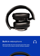 Noise-cancelling wireless Bluetooth headphones stereo 5.3 headphones high-quality wireless headphones Hifi sound effect headphon
