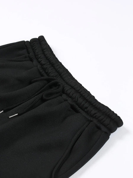 Men's clothing Outfit autumn winter Crewneck Sweater Sweatshirt Trackpants 2 piece set Cotton Fashion Oversized Pullover pants