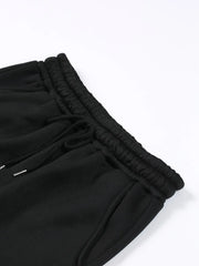 Men's clothing Outfit autumn winter Crewneck Sweater Sweatshirt Trackpants 2 piece set Cotton Fashion Oversized Pullover pants