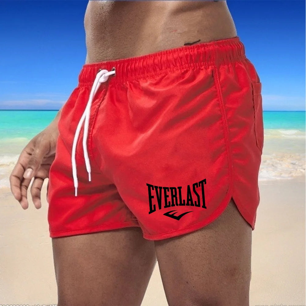 Mens Beach Swim Shorts Quick Dry Summer Swimwear Fashion