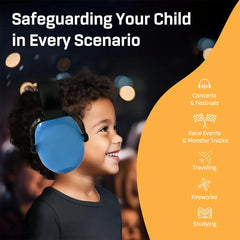 Noise Canceling Headphones for Kids,  Ear Protection Sound Proof Earmuffs for Children