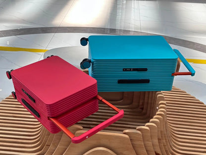 Wide pull suitcase, women&