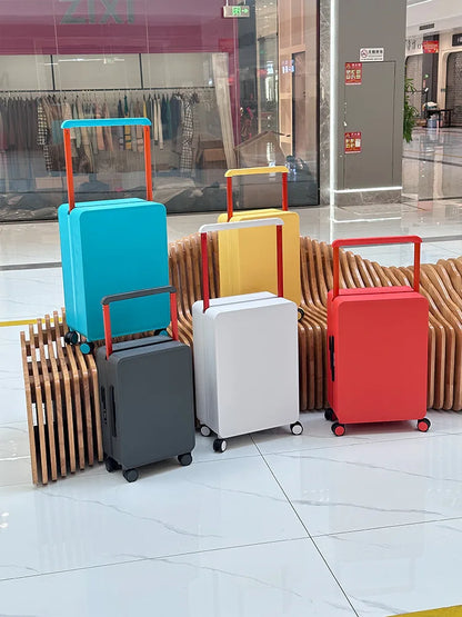 Wide pull suitcase, women&