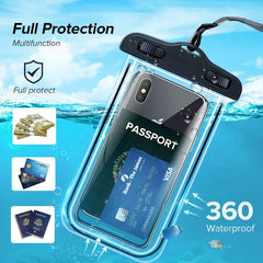 Outdoor Waterproof Phone Case Swimming Water Proof Bag 3.5-6.5" Universal Underwater Phone Protector Pouch Cover Fundas