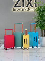 Wide pull suitcase, women's pull suitcase, men's travel suitcase, checked in box, 20 inches 24 inches boarding case, checked in