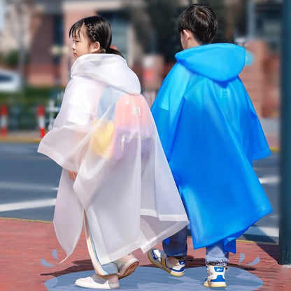 Disposable Raincoat for Kids Outdoor Travel Rainwear