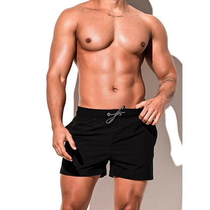 Mens Quick Dry Swim Short for Surfing Beach and Summer