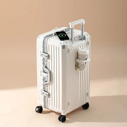 Large Capacity Luggage Set With USB Charging Travel