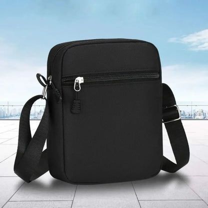 Simple and Casual Single-shoulder Bag, Oxford Fabric Crossbody Bag, Mini Small Bag, Mobile Phone Bag for Men and Women