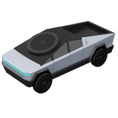 New Cybertruck Multifunctional 3-in-1 Wireless Charger Desktop Qi2 Charger for IPhone (15W),Iwatch (5W), Airpods (2.5W) Charging