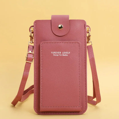 Multi-functional Cell Phone Touch Screen Clutch Bag Women&