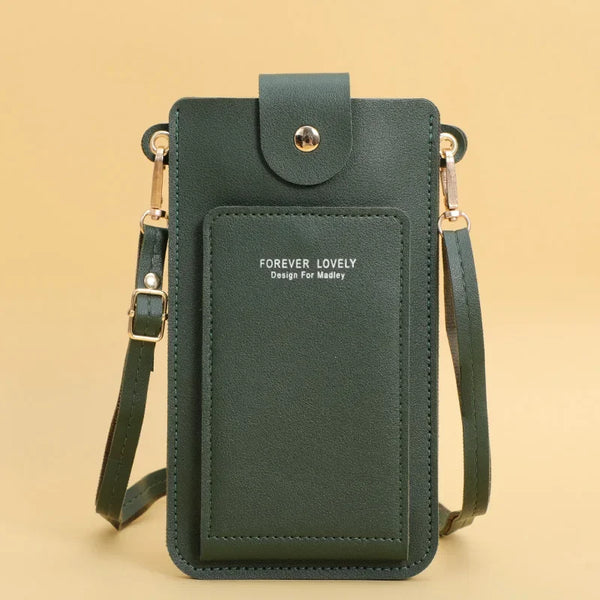 Multi-functional Cell Phone Touch Screen Clutch Bag Women's Wallet Large Capacity Travel Card Holder Passport Holder