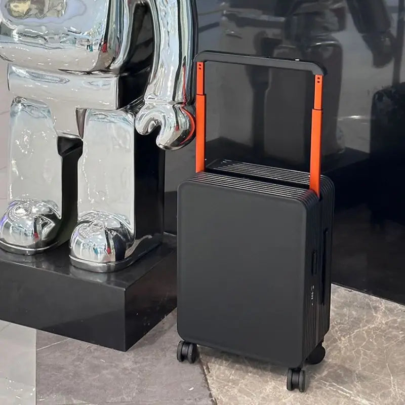 Wide pull suitcase, women&