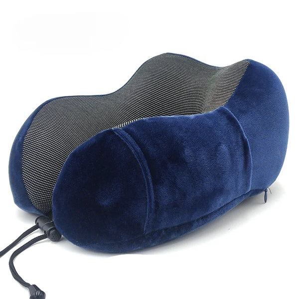 Travel Pillow U Shaped Neck Cushion Neck Cervical Airplane Pillow Support Travel Essentials for Travelling Rest Car Train Home