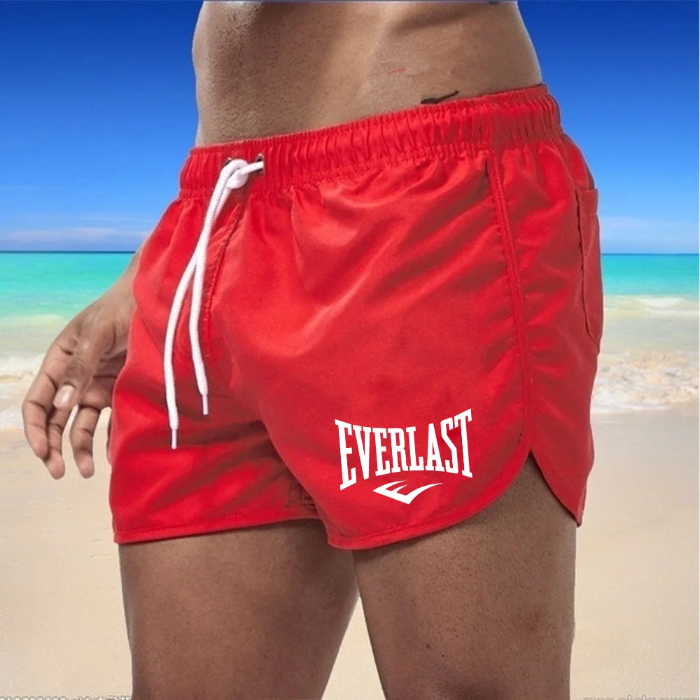 Mens Beach Swim Shorts Quick Dry Summer Swimwear Fashion