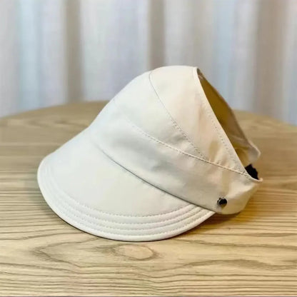 Women Fashion Bucket Hat Sun Protection Face Cover Hat