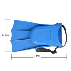 Durable Beginner Child Swimming Fins Scuba Diving Fins Snorkeling Foot Flippers Diving Accessories