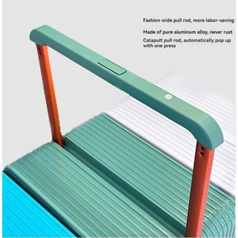 Wide pull suitcase, women&