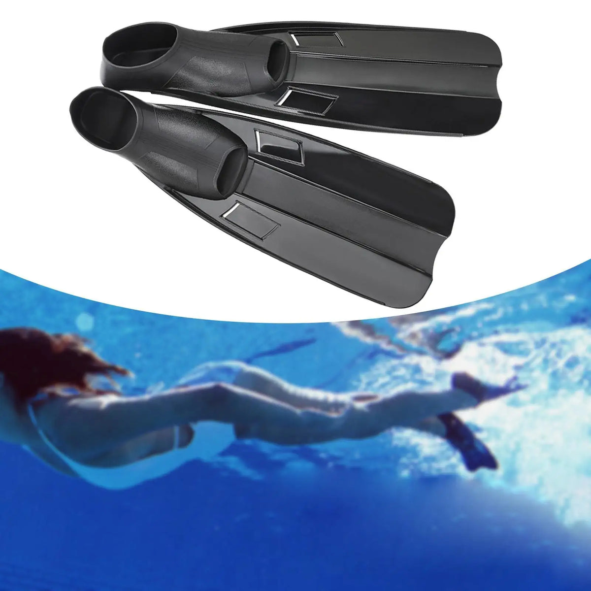 Portable Snorkeling Fins for Diving Water Sports