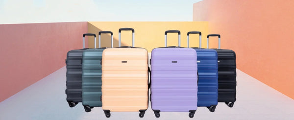 3 Piece Luggage Sets,PC Hardside Suitcase with Expandable,Spinner Wheels, TSA Lock,Carry on Luggage Set