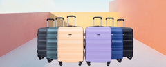 3 Piece Luggage Sets,PC Hardside Suitcase with Expandable,Spinner Wheels, TSA Lock,Carry on Luggage Set