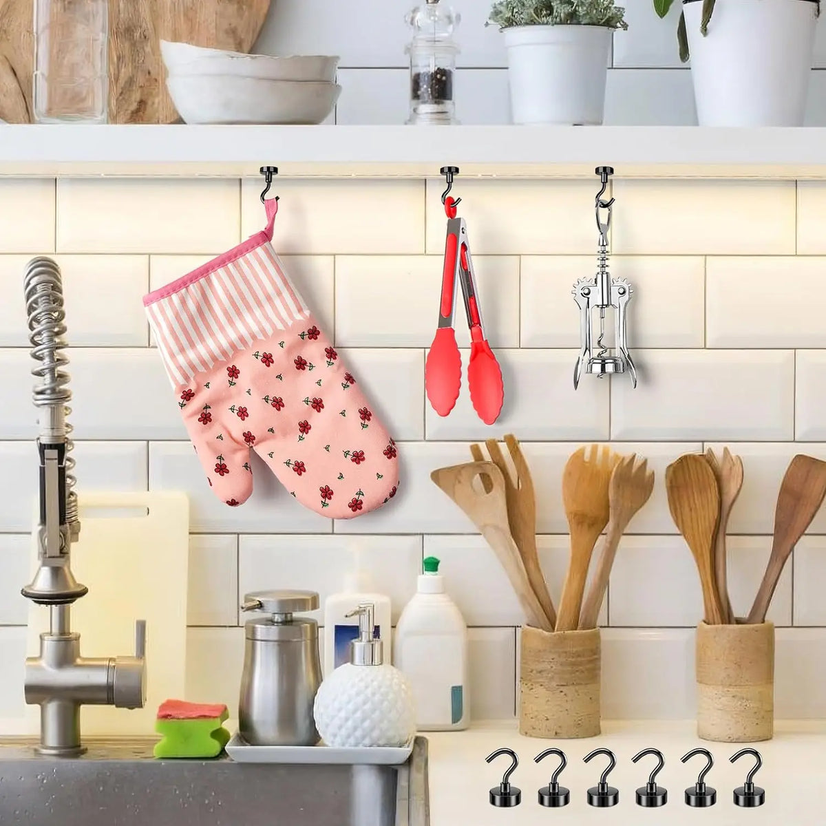Strong Magnetic Hooks Neodymium Magnets For Storage