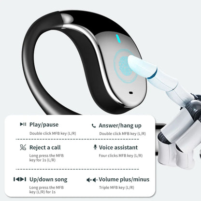 AI Translator Earbuds with Real-Time Noise Cancelling
