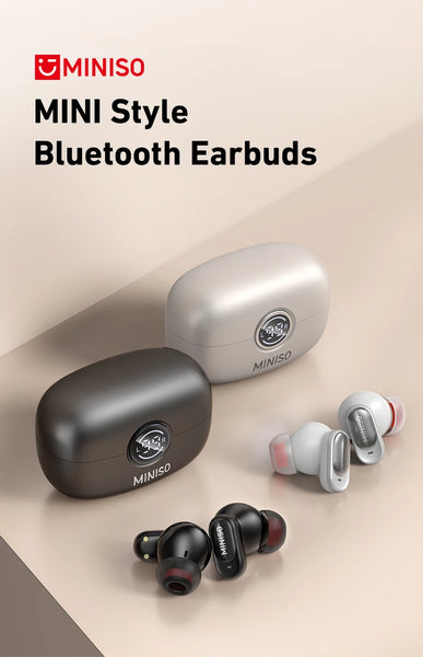 MINISO MS105 Bluetooth Earphone In-Ear Earbuds Soft Earbuds Wireless Headphones Waterproof IPX5
