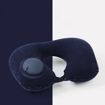 Inflatable Portable Neck Pillow for Travel and Trips