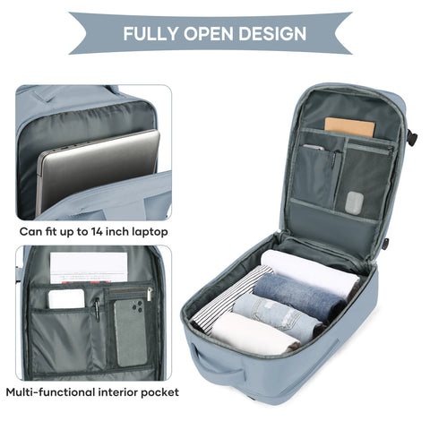 Suitcase Cabin 40x30x20, Cabin Backpack for Men Women Travel Backpackhand Luggage Backpack Carry-On Business , Laptop Backpack